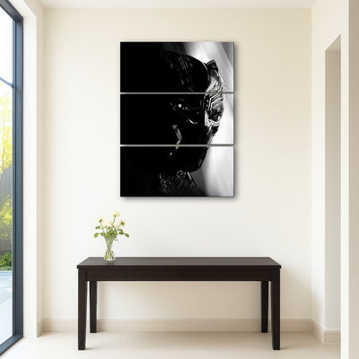 AUTO-MOCKUP ROOM | Grayscale Black Panther