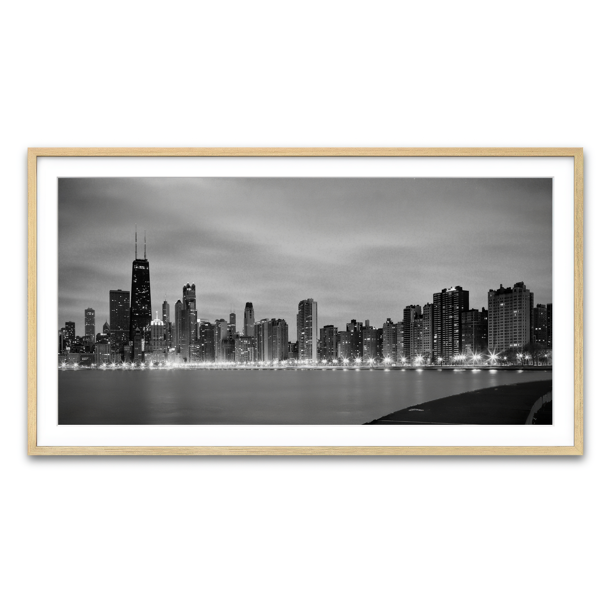 Framed Print 2x1 Natural