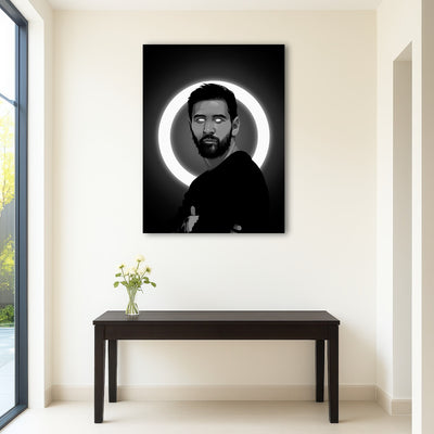 AUTO-MOCKUP ROOM | Grayscale Lionel Messi