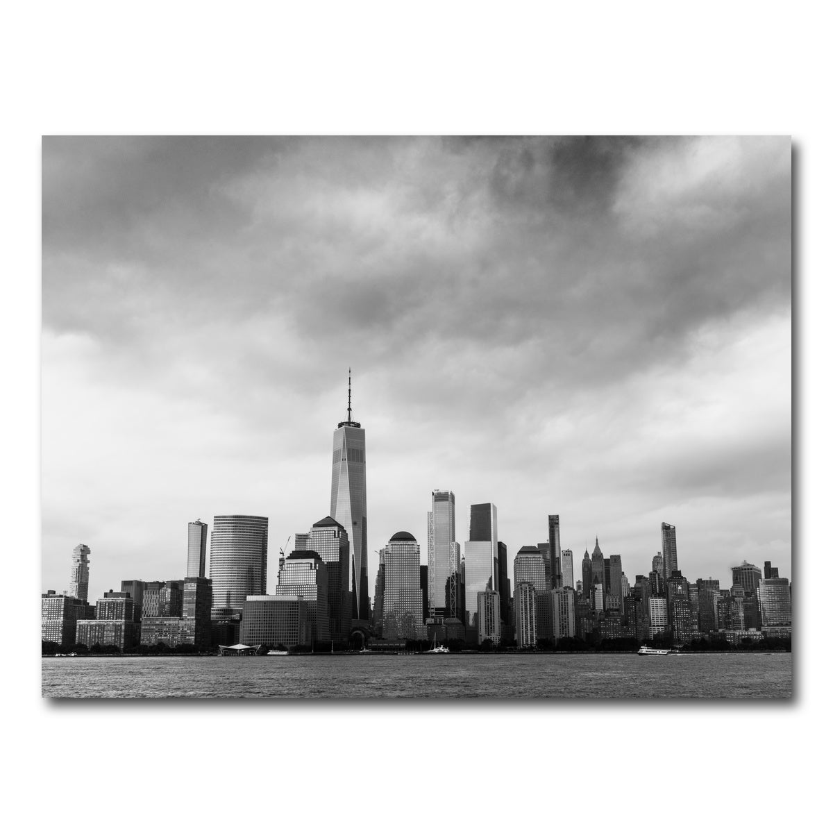 AUTO-MOCKUP WHITE | Grayscale New York | 1 Piece | Gallery Wrap Canvas | group=4x3