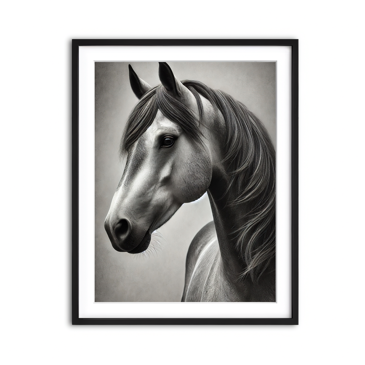 Framed Print 3x4 Black