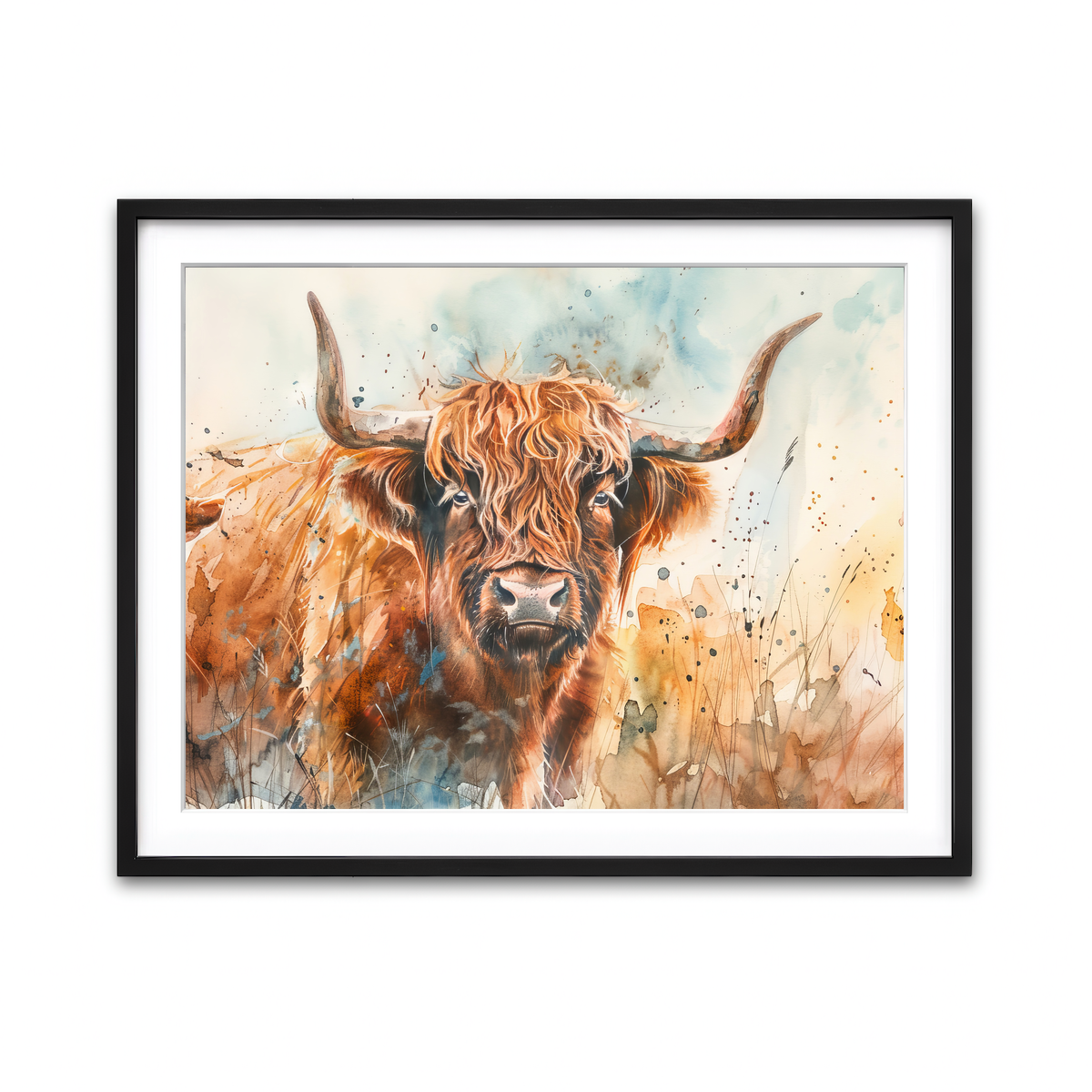 Framed Print 4x3 Black