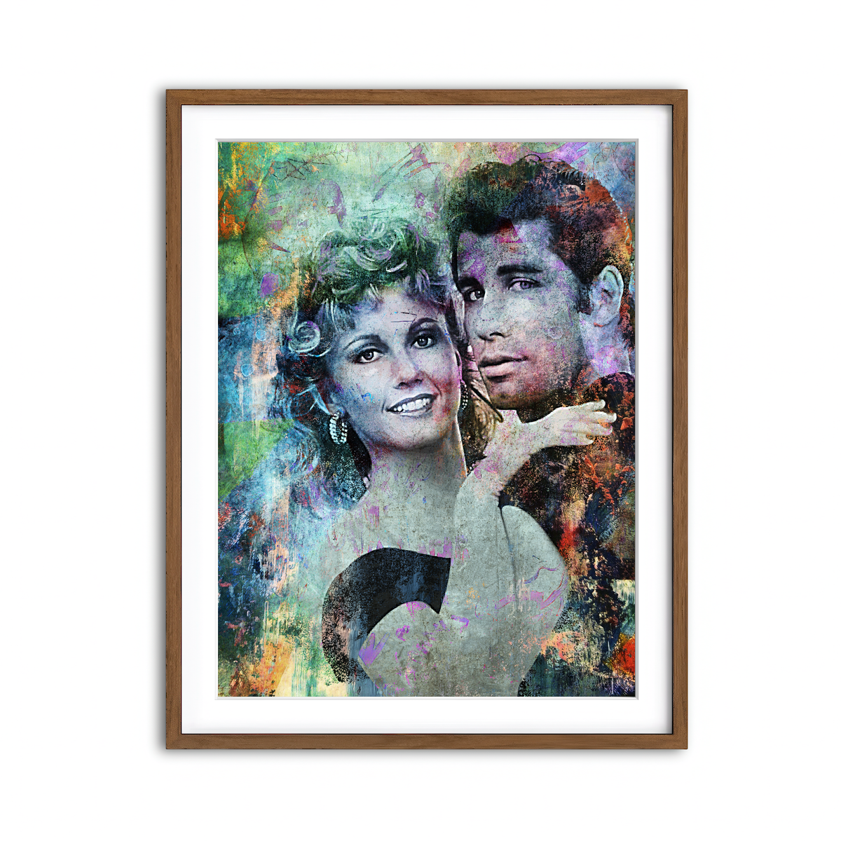 Framed Print 3x4 Walnut