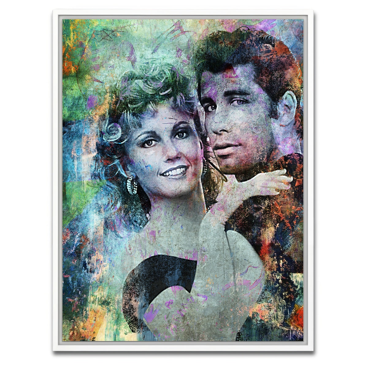 AUTO-MOCKUP WHITE | Grease | 1 Piece | White Framed Canvas | group=3x4