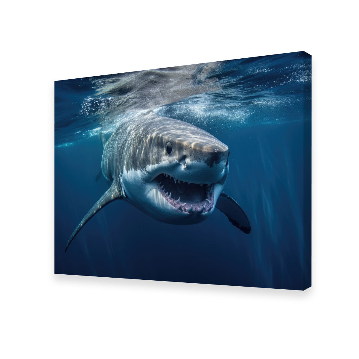 Great White Close up Wall Art