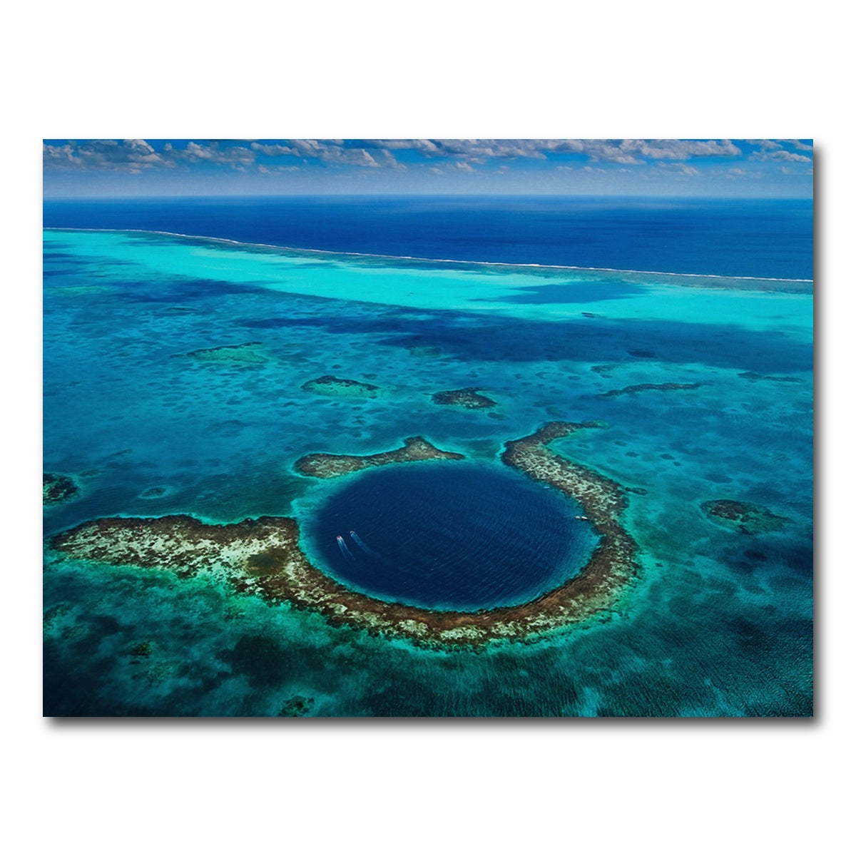 AUTO-MOCKUP WHITE | Great Blue Hole | 1 Piece | Gallery Wrap Canvas | group=4x3