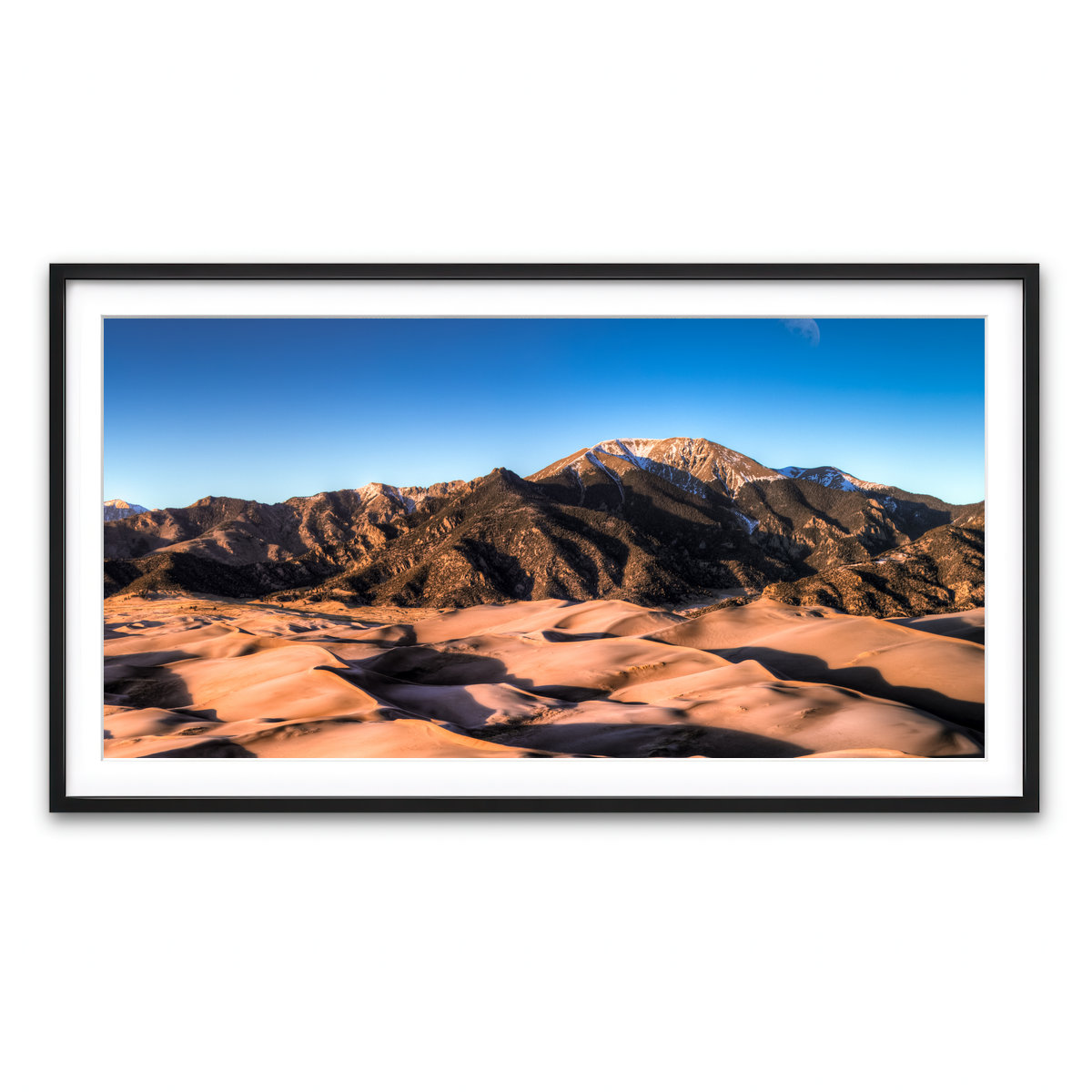 Framed Print 2x1 Black