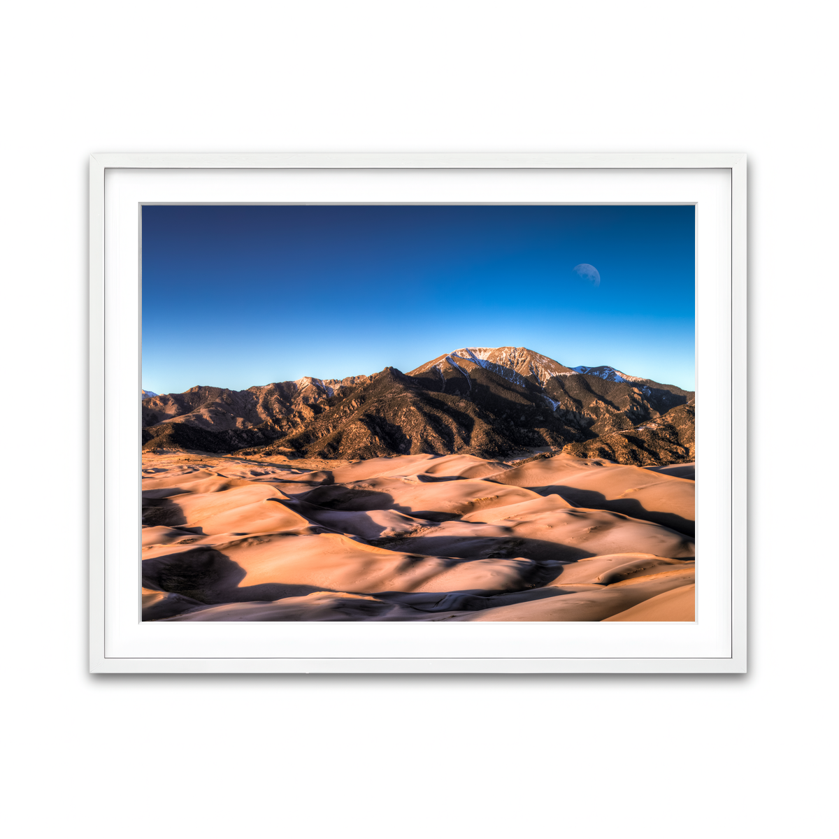 Framed Print 4x3 White