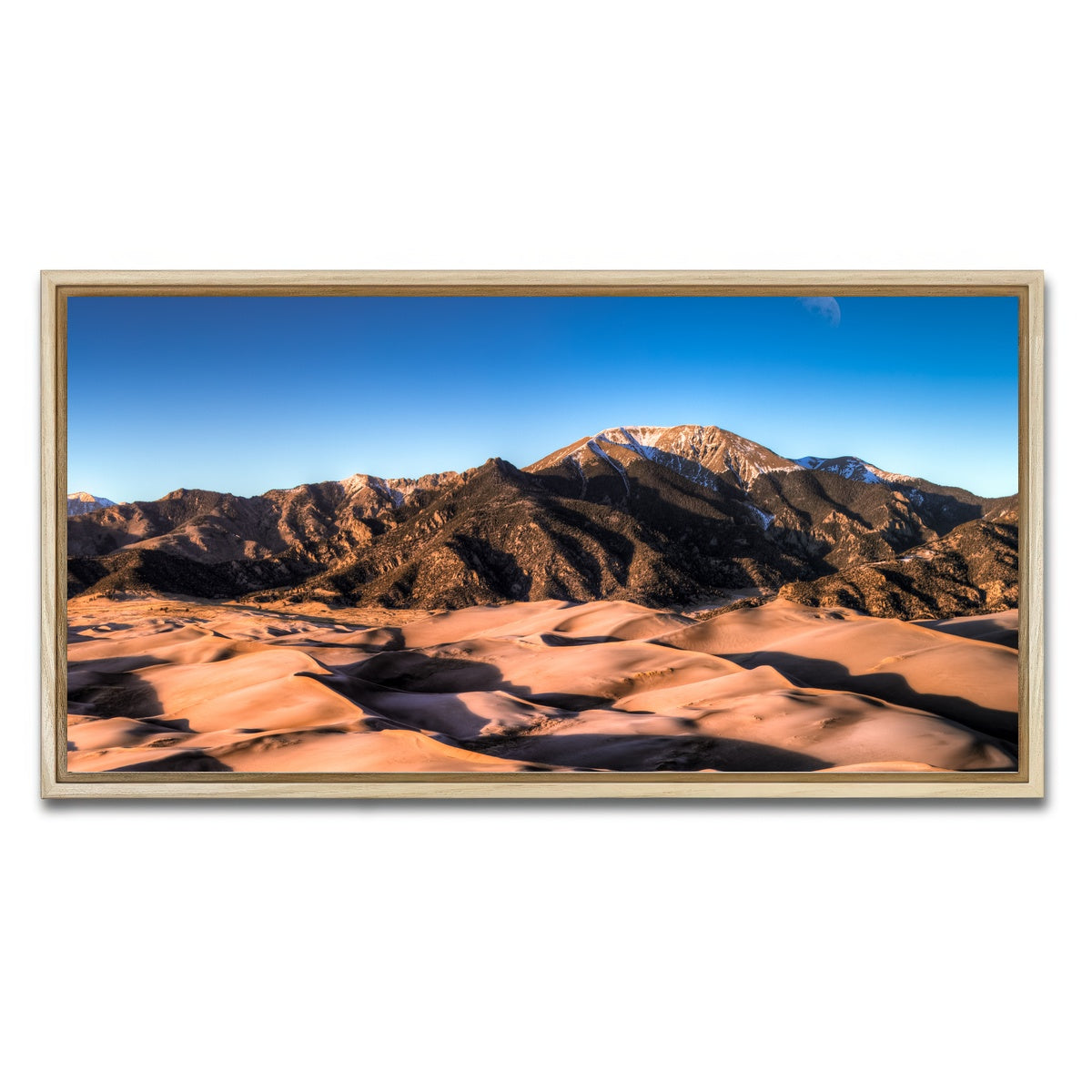 AUTO-MOCKUP WHITE | Great Sand Dunes | 1 Piece | Natural Framed Canvas | group=2x1