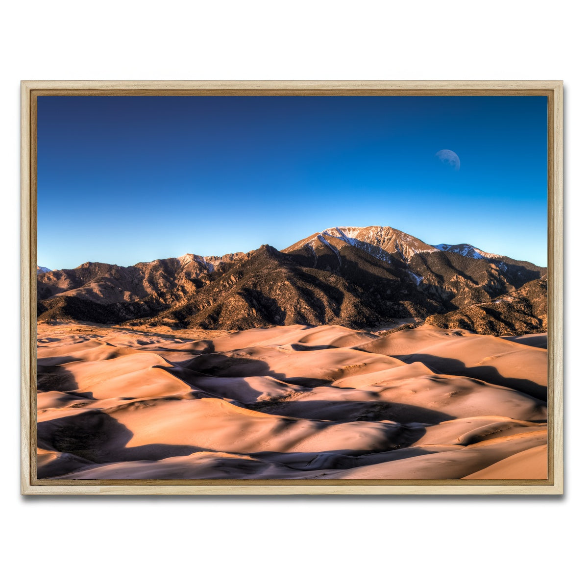 AUTO-MOCKUP WHITE | Great Sand Dunes | 1 Piece | Natural Framed Canvas | group=4x3