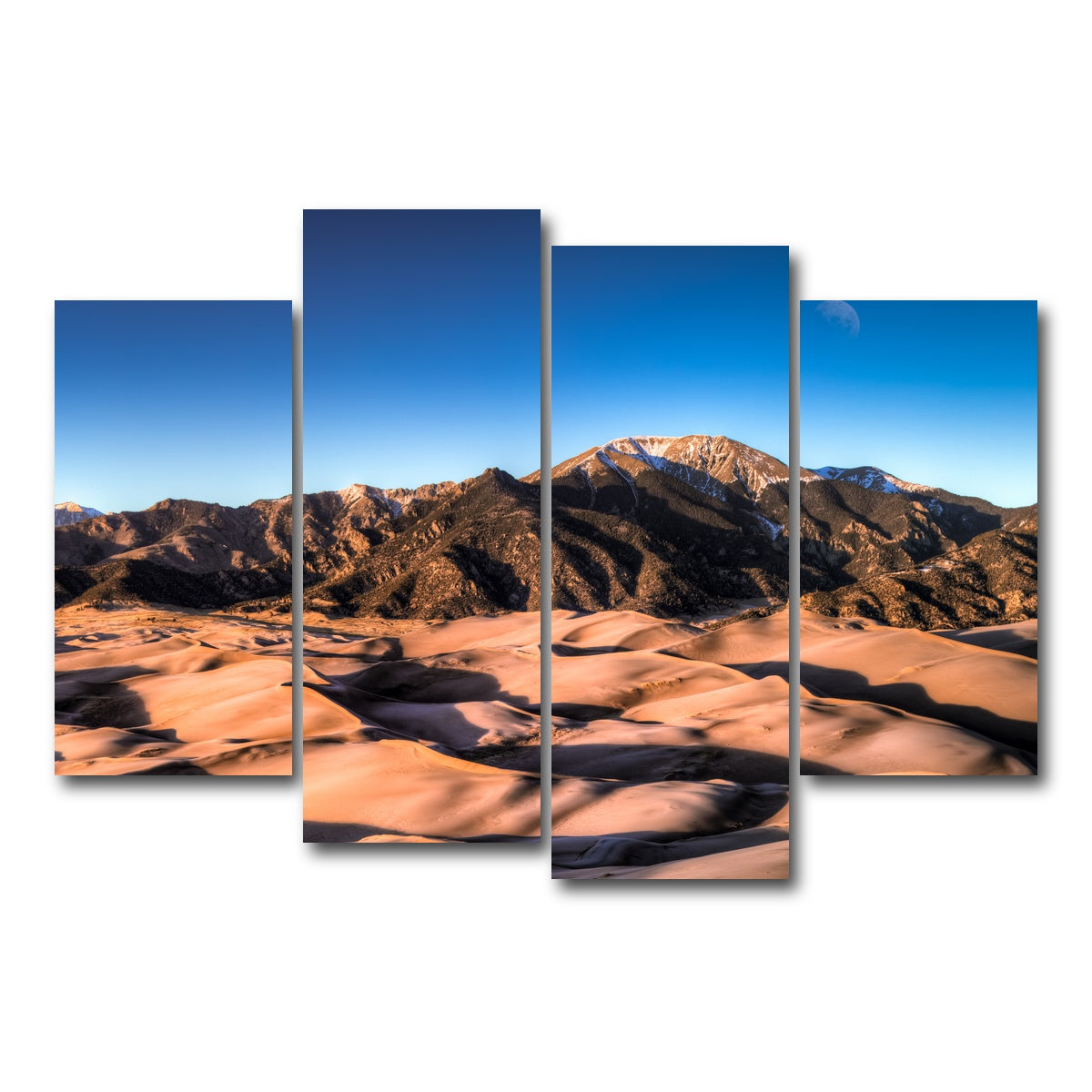 AUTO-MOCKUP WHITE | Great Sand Dunes | 4 Piece | Gallery Wrap Canvas | group=4_short