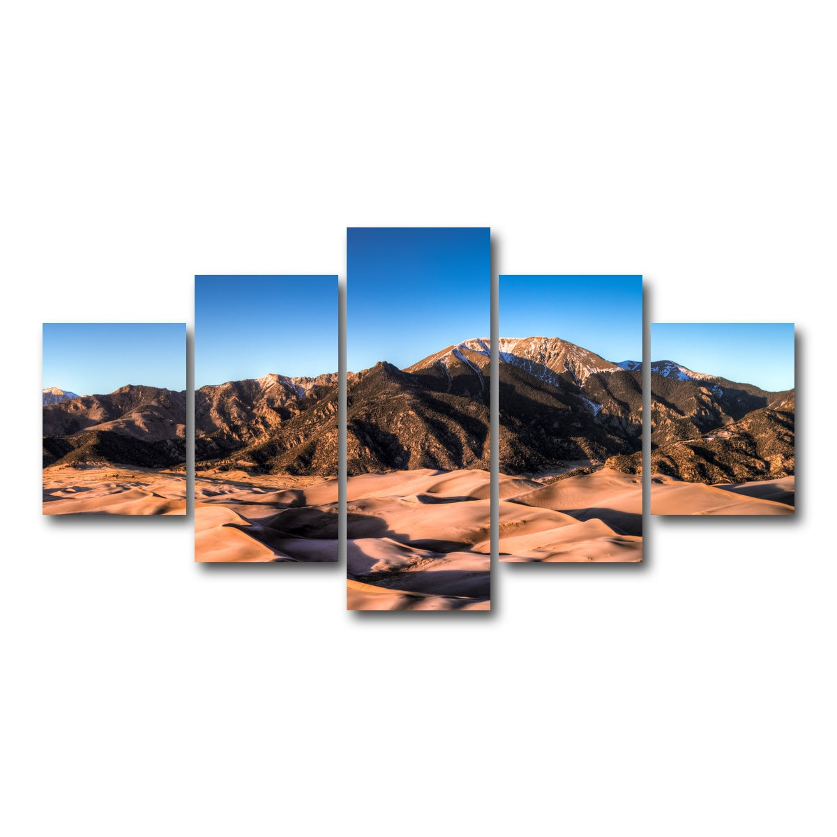 AUTO-MOCKUP WHITE | Great Sand Dunes | 5 Piece | Gallery Wrap Canvas | group=5_short