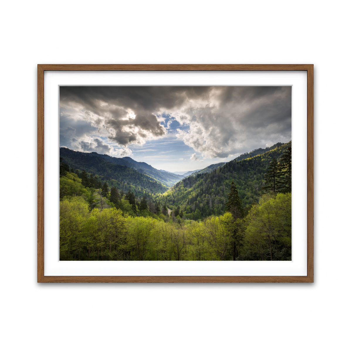 Framed Print 4x3 Walnut