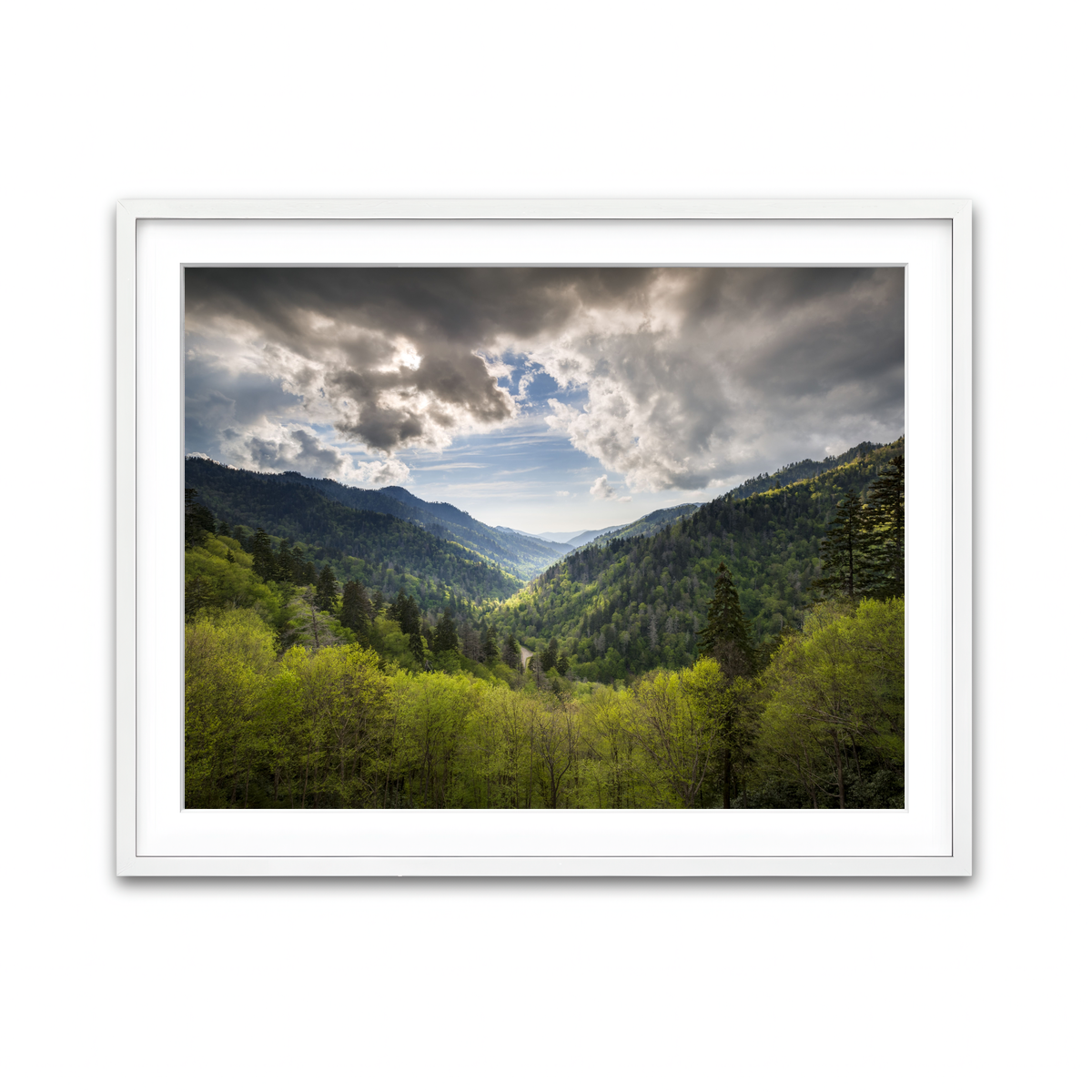 Framed Print 4x3 White