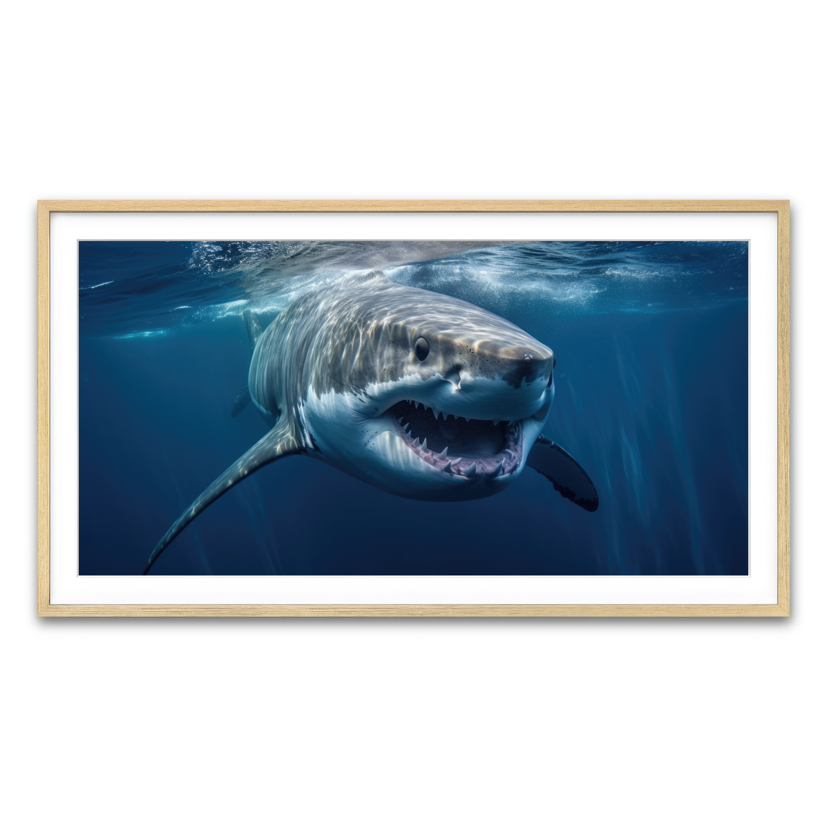 Framed Print 2x1 Natural