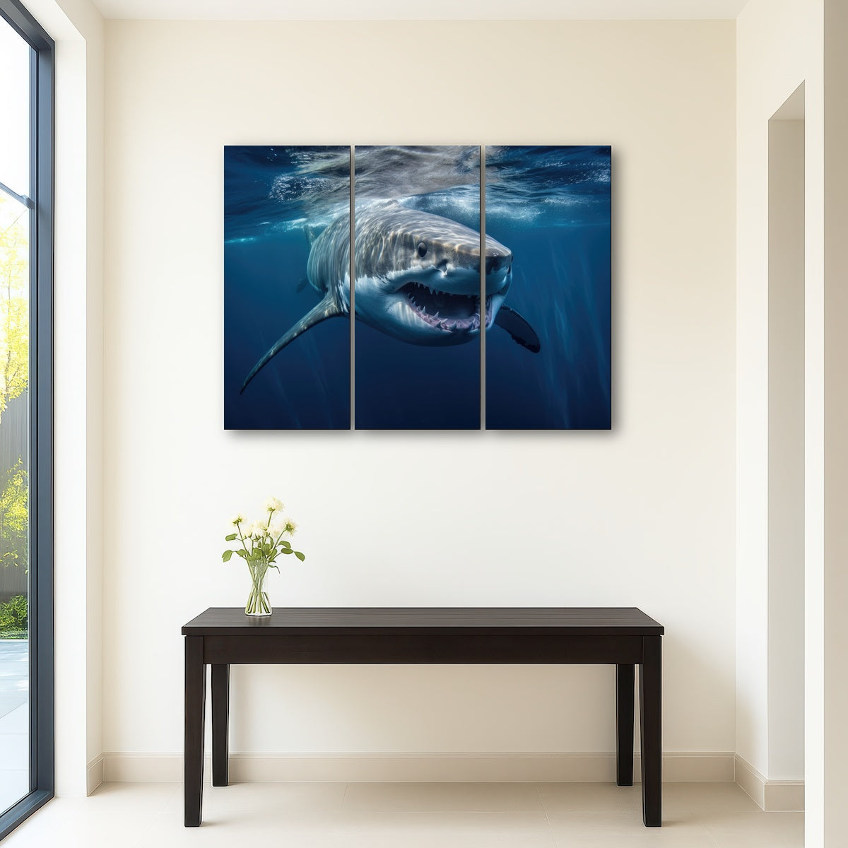AUTO-MOCKUP ROOM | Great White Close Up