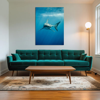 AUTO-MOCKUP ROOM | Great White Shark swimming