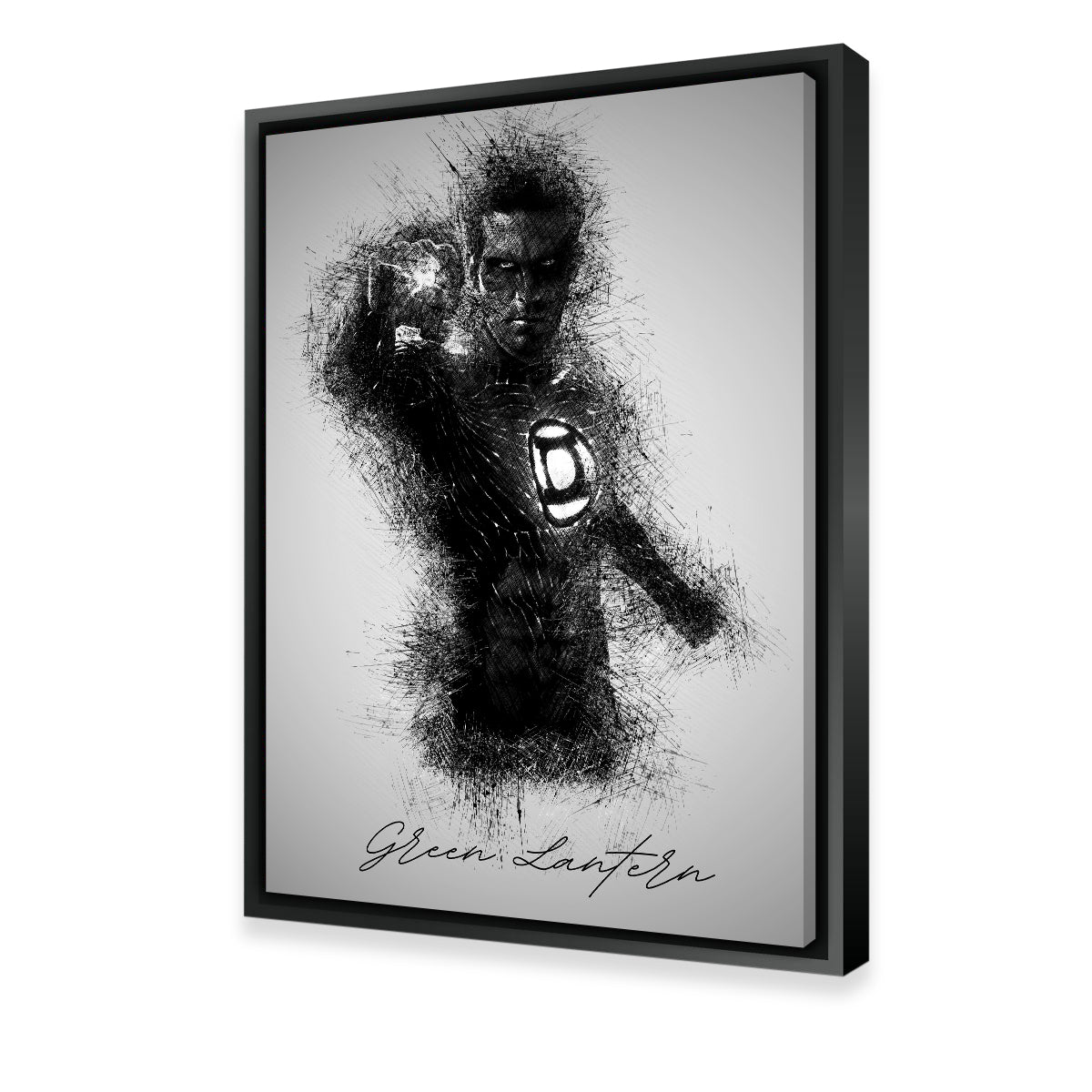 Green Lantern Wall Art