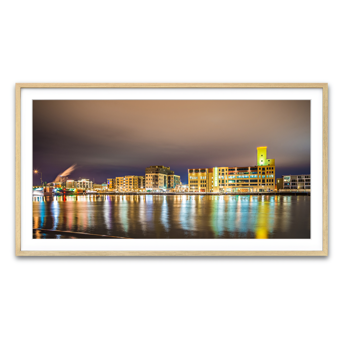 Framed Print 2x1 Natural
