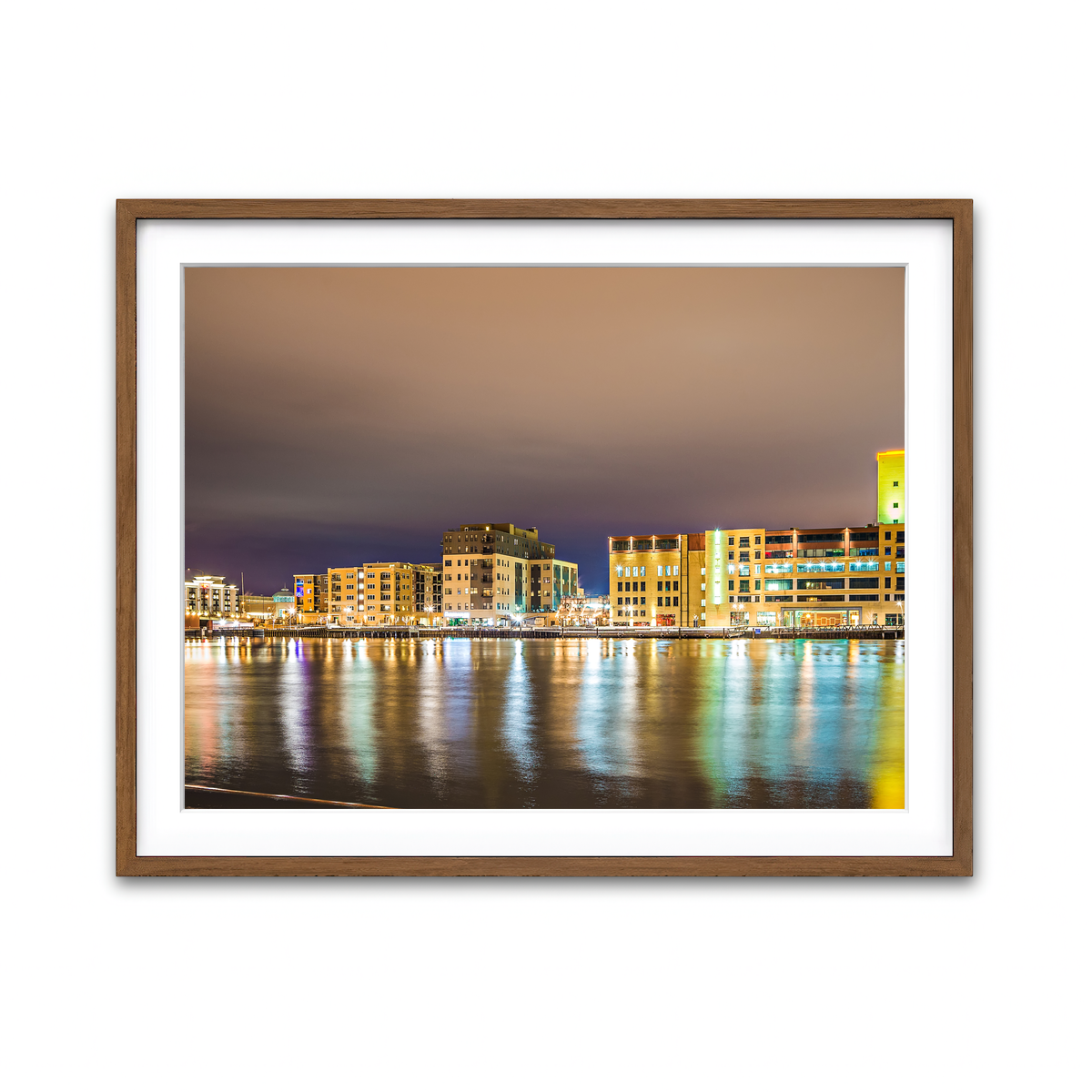 Framed Print 4x3 Walnut
