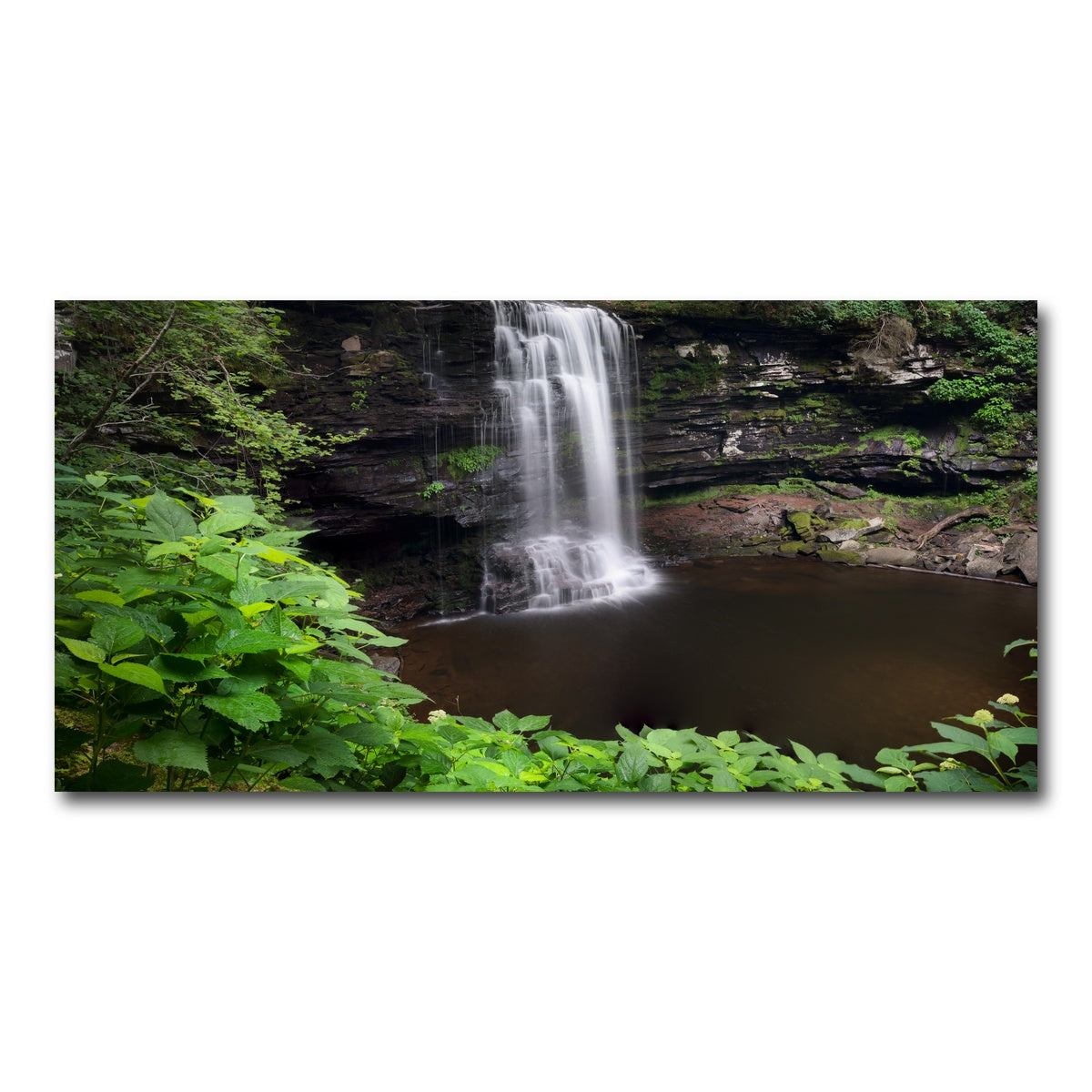 AUTO-MOCKUP WHITE | Green Eye | 1 Piece | Gallery Wrap Canvas | group=2x1