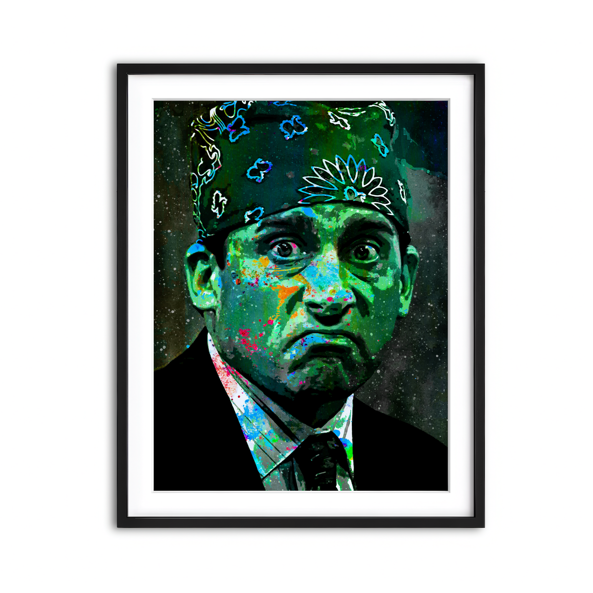 Framed Print 3x4 Black