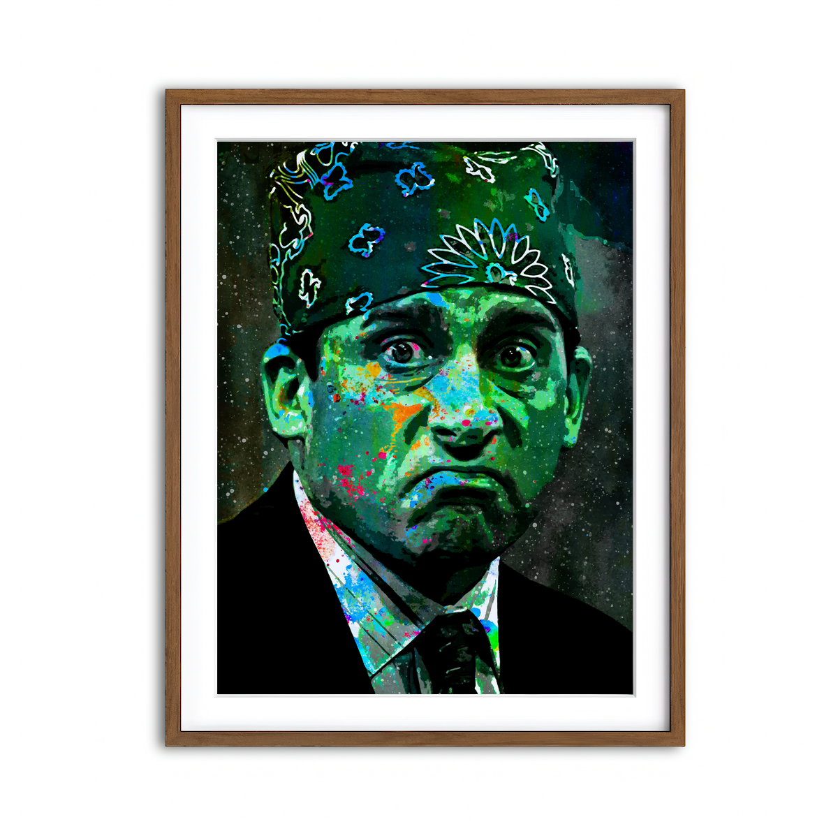 Framed Print 3x4 Walnut