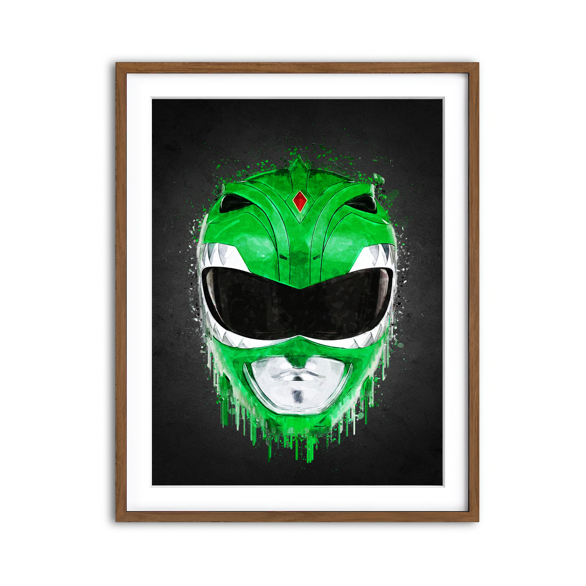 Framed Print 3x4 Walnut