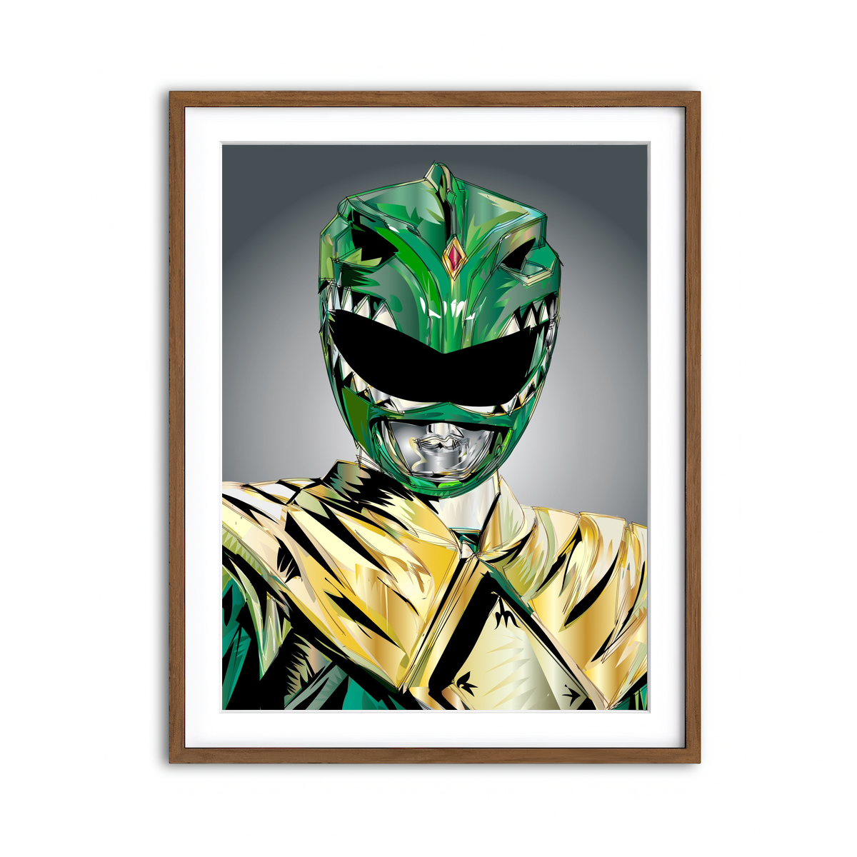 Framed Print 3x4 Walnut