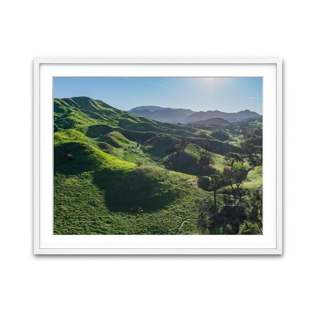 Framed Print 4x3 White