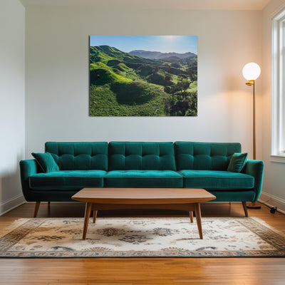 AUTO-MOCKUP ROOM | Green Southern California Hills