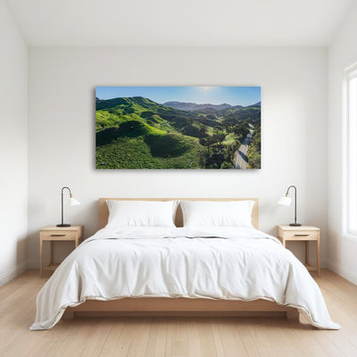 AUTO-MOCKUP ROOM | Green Southern California Hills