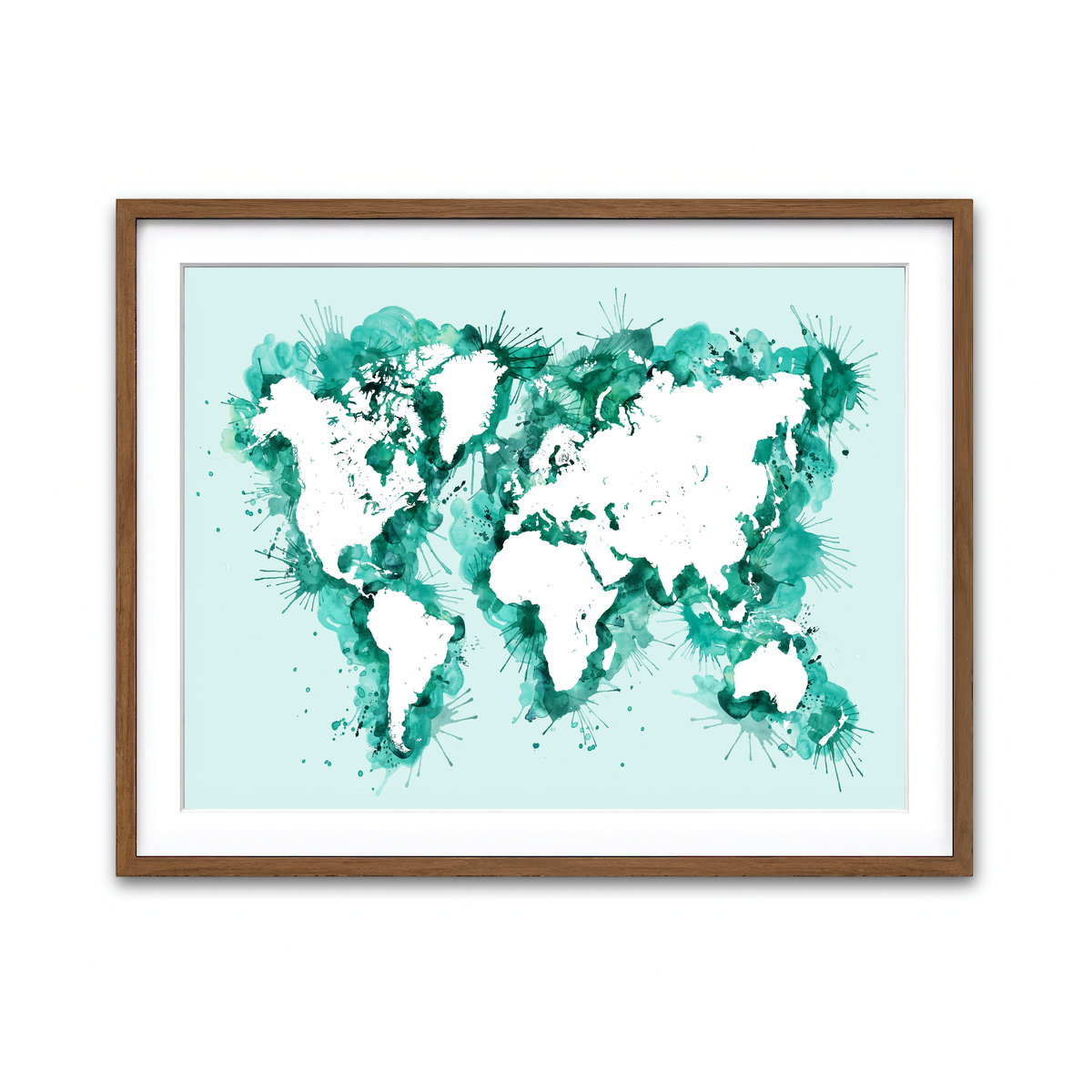 Framed Print 4x3 Walnut