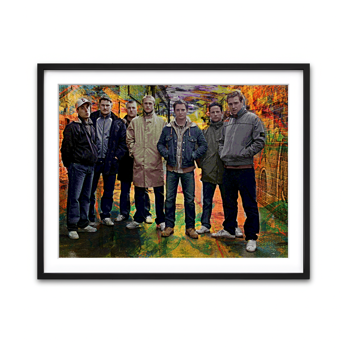 Framed Print 4x3 Black