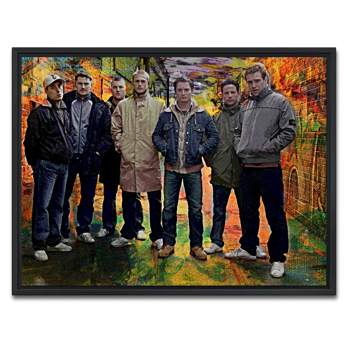 AUTO-MOCKUP WHITE | Green Street Hooligans | 1 Piece | Black Framed Canvas | group=4x3