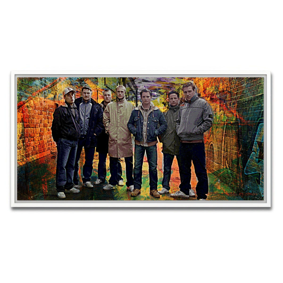 AUTO-MOCKUP WHITE | Green Street Hooligans | 1 Piece | White Framed Canvas | group=2x1