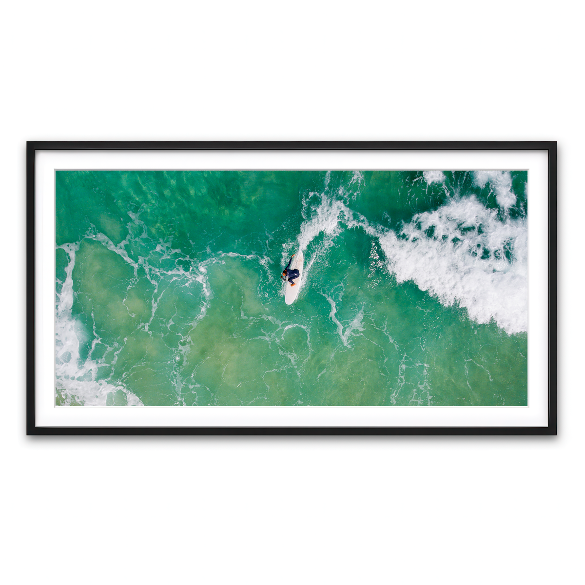 Framed Print 2x1 Black