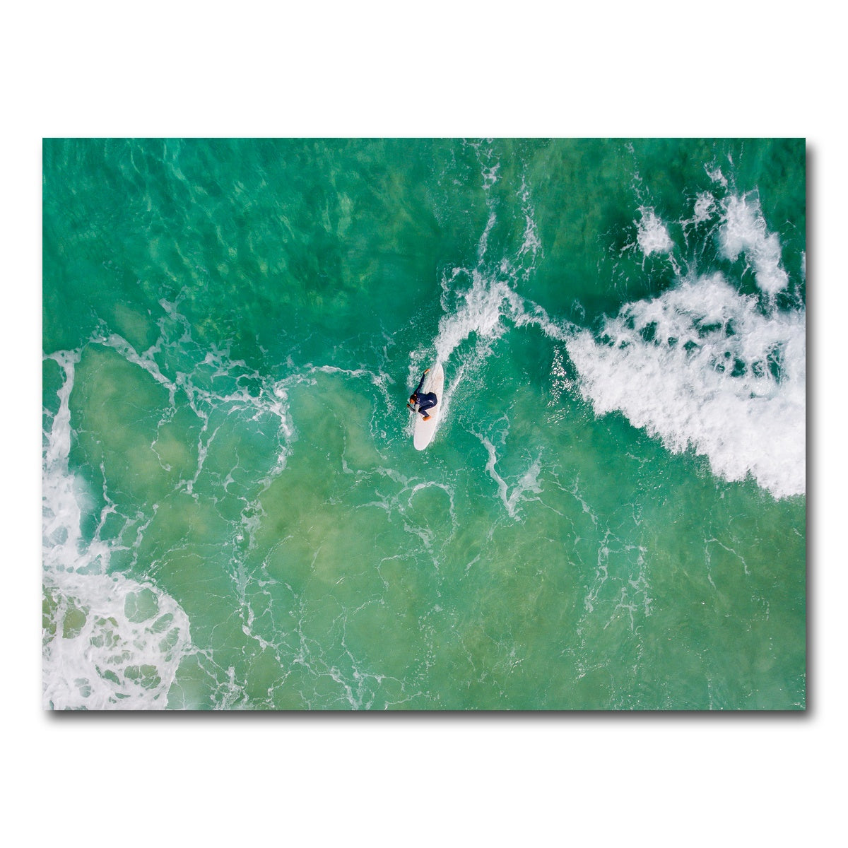 AUTO-MOCKUP WHITE | Green Surf | 1 Piece | Gallery Wrap Canvas | group=4x3
