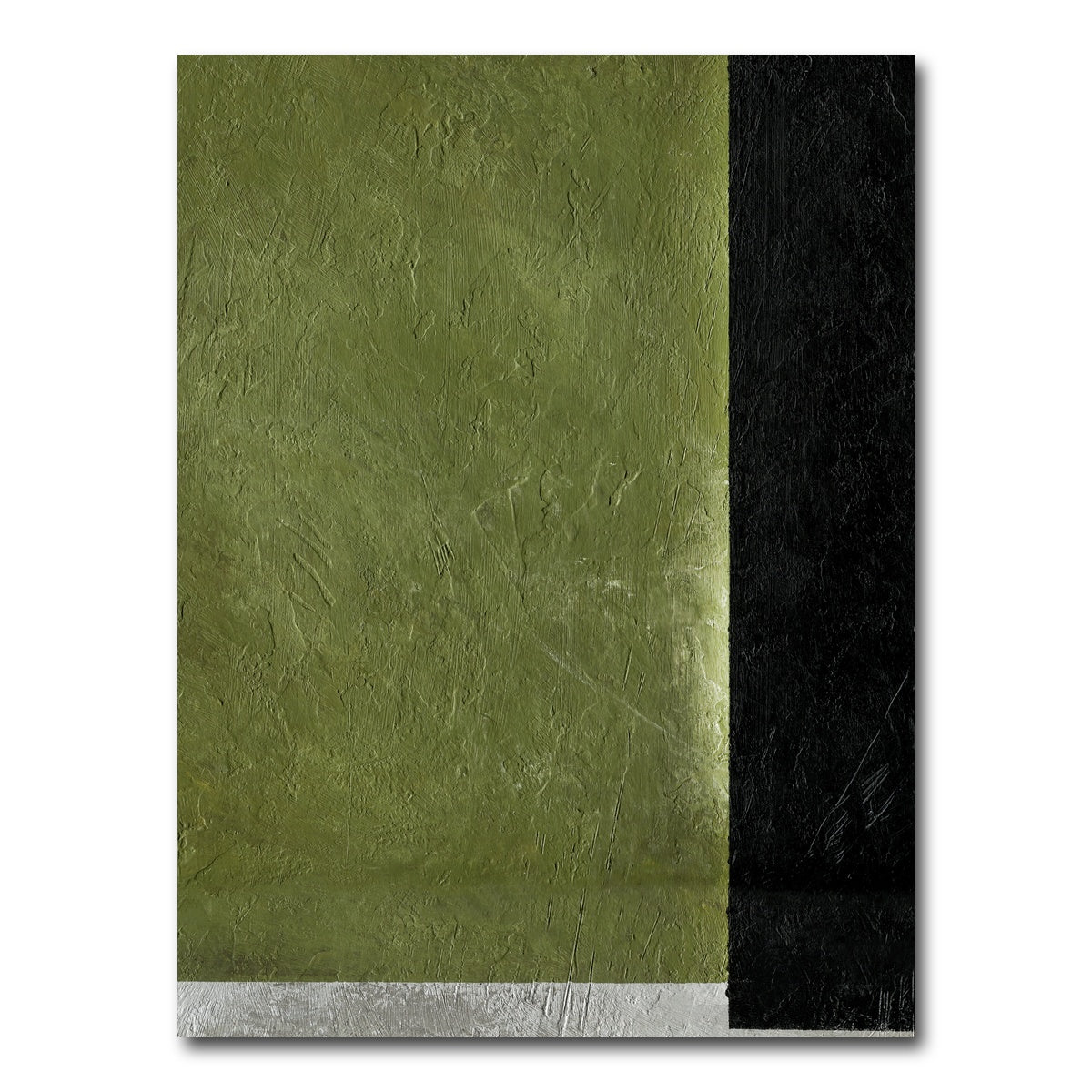 AUTO-MOCKUP WHITE | Green Vision Abstract | 1 Piece | Gallery Wrap Canvas | group=3x4