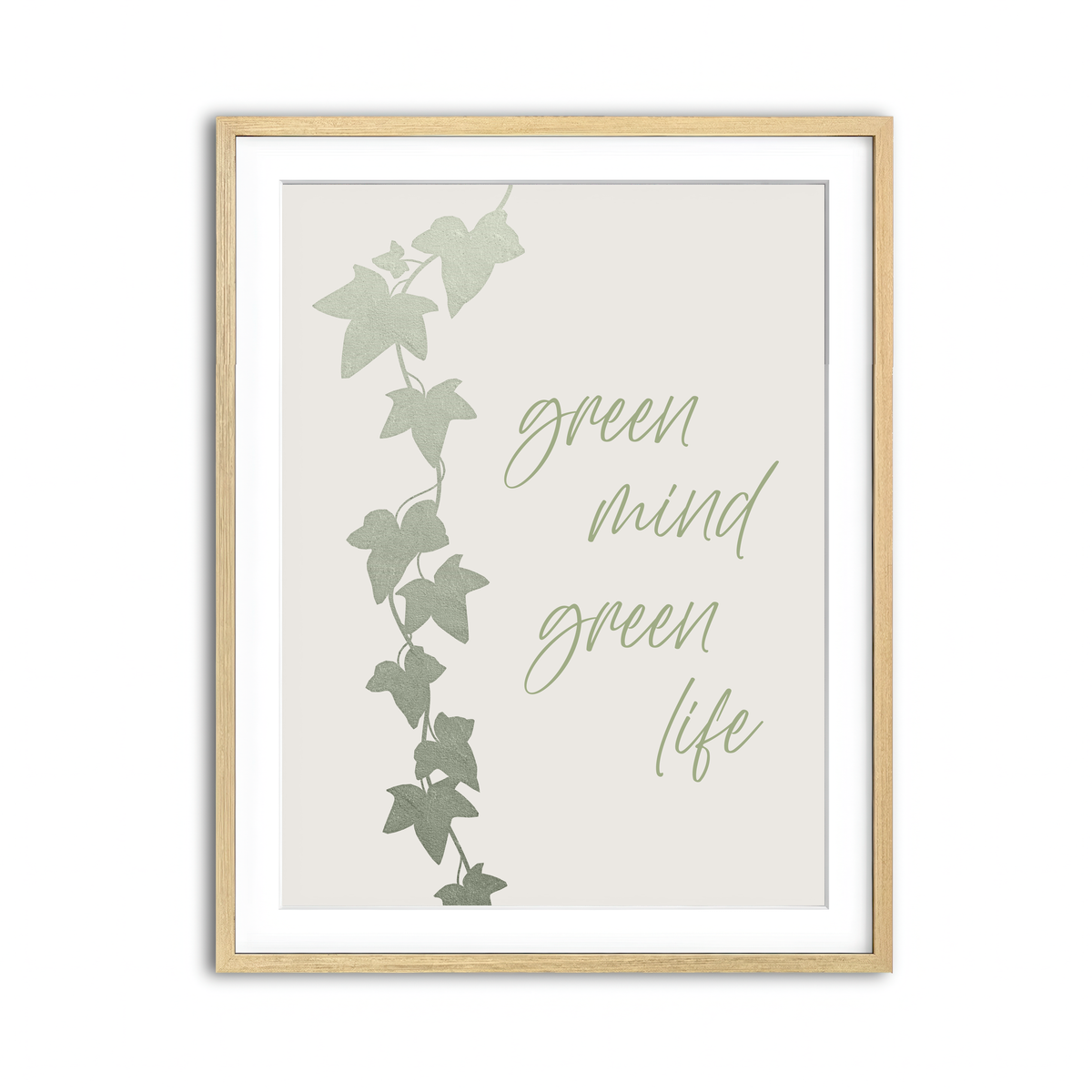 Framed Print 3x4 Natural