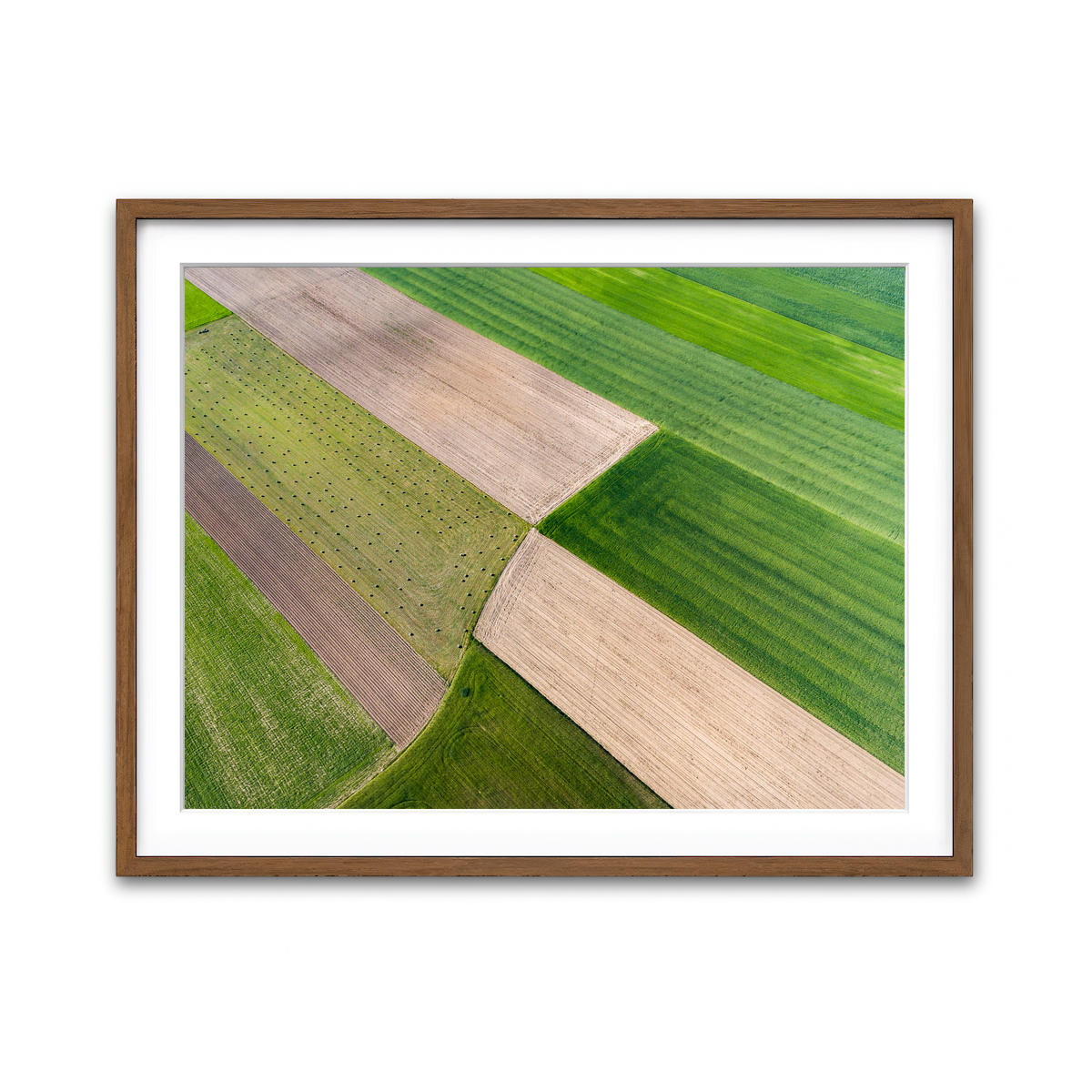 Framed Print 4x3 Walnut