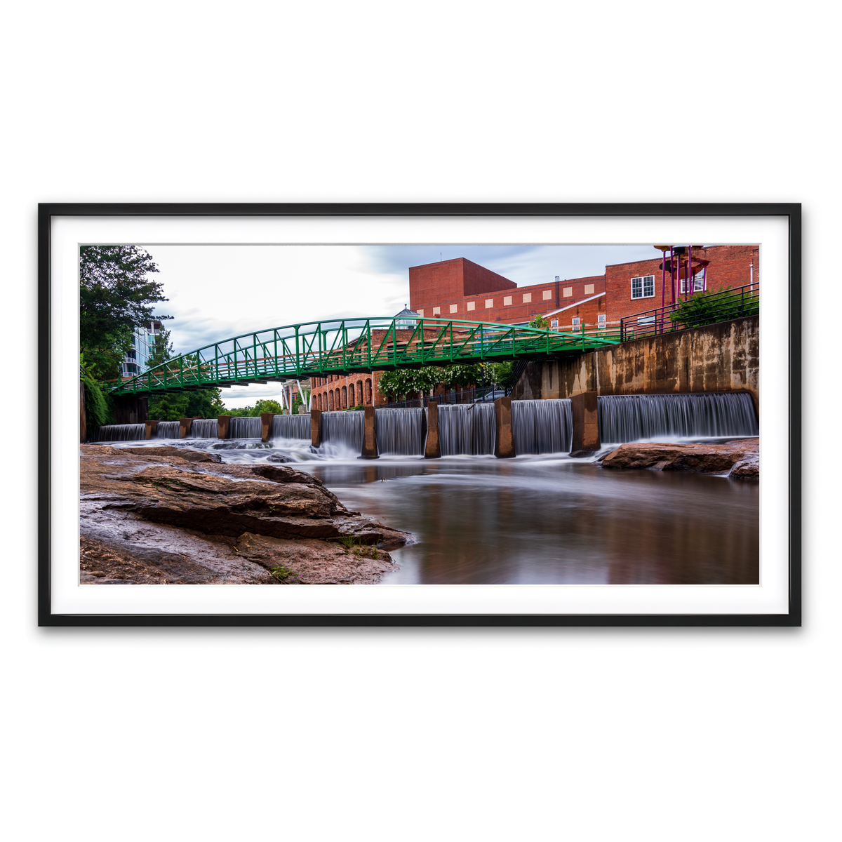 Framed Print 2x1 Black