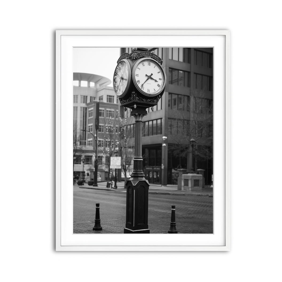 AUTO-MOCKUP WHITE | Greenville South Carolina | 1 Piece | White Framed Print | group=3x4