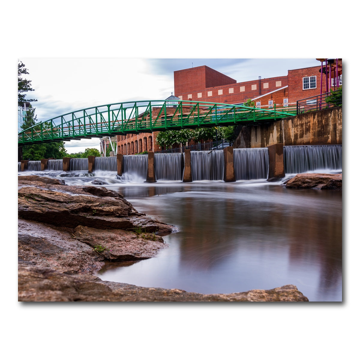 AUTO-MOCKUP WHITE | Greenville South Carolina | 1 Piece | Gallery Wrap Canvas | group=4x3