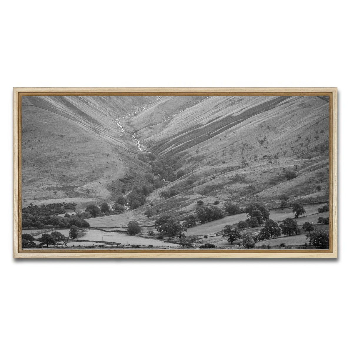 AUTO-MOCKUP WHITE | Grey Canyon | 1 Piece | Natural Framed Canvas | group=2x1