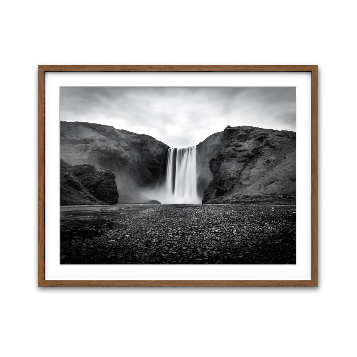 Framed Print 4x3 Walnut