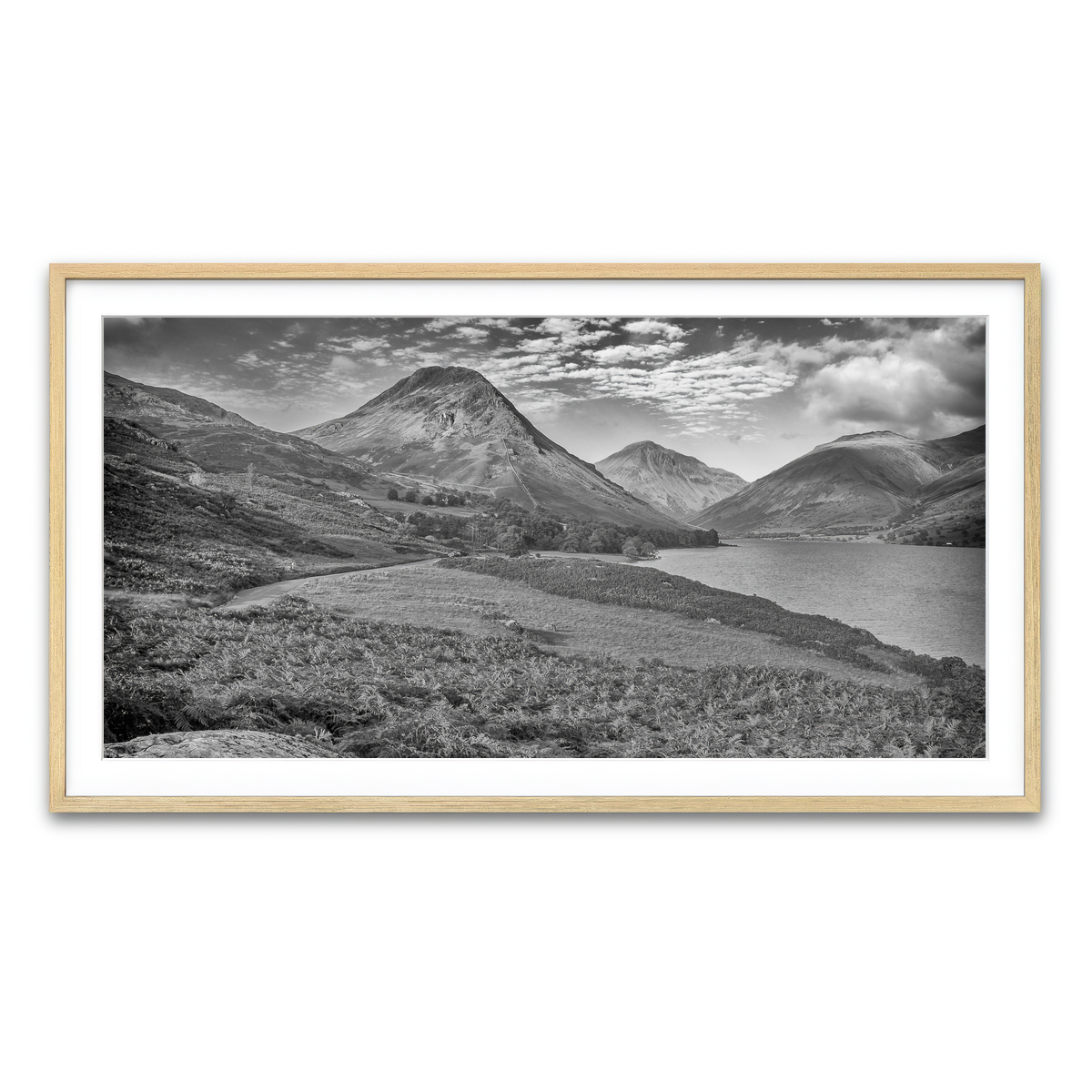 Framed Print 2x1 Natural