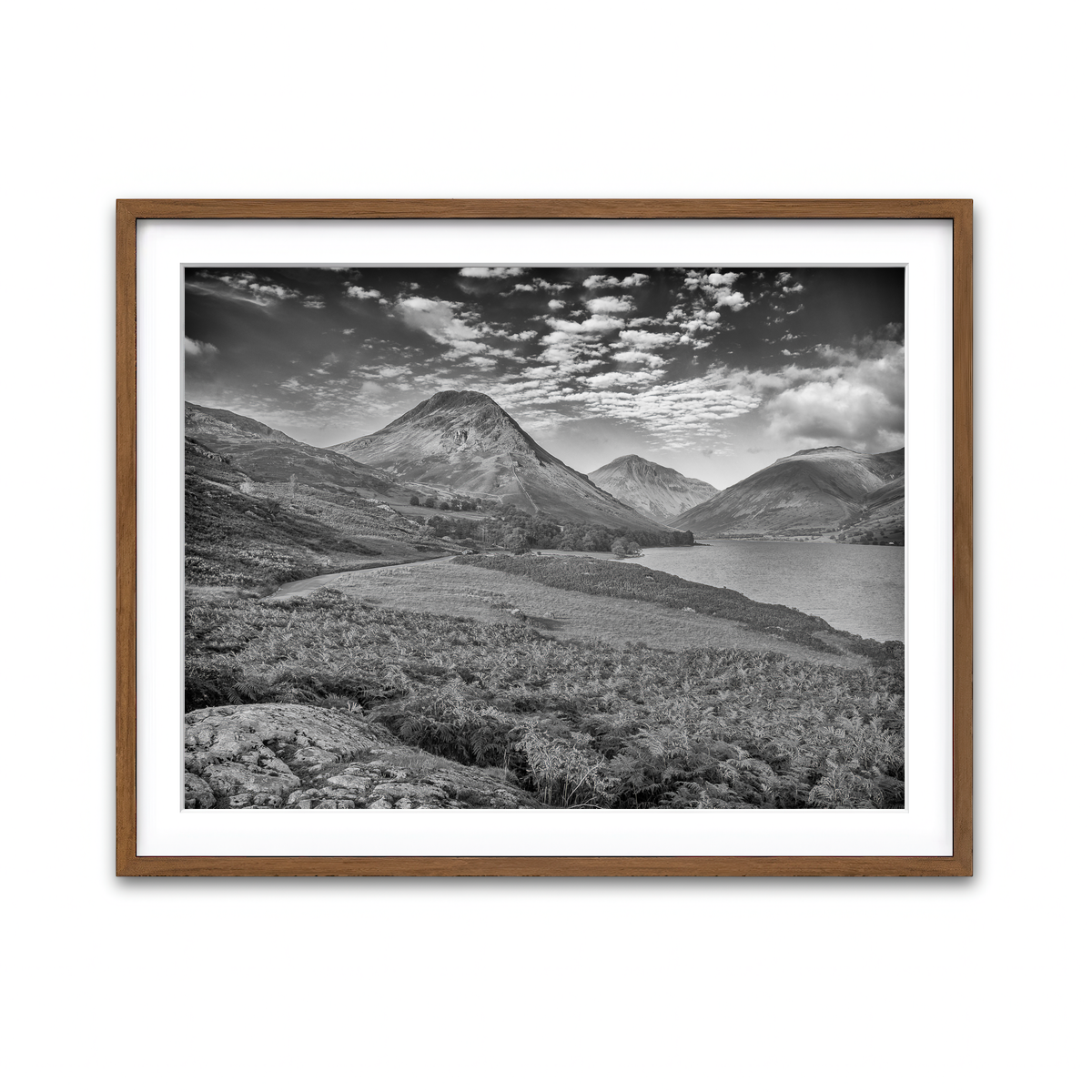Framed Print 4x3 Walnut
