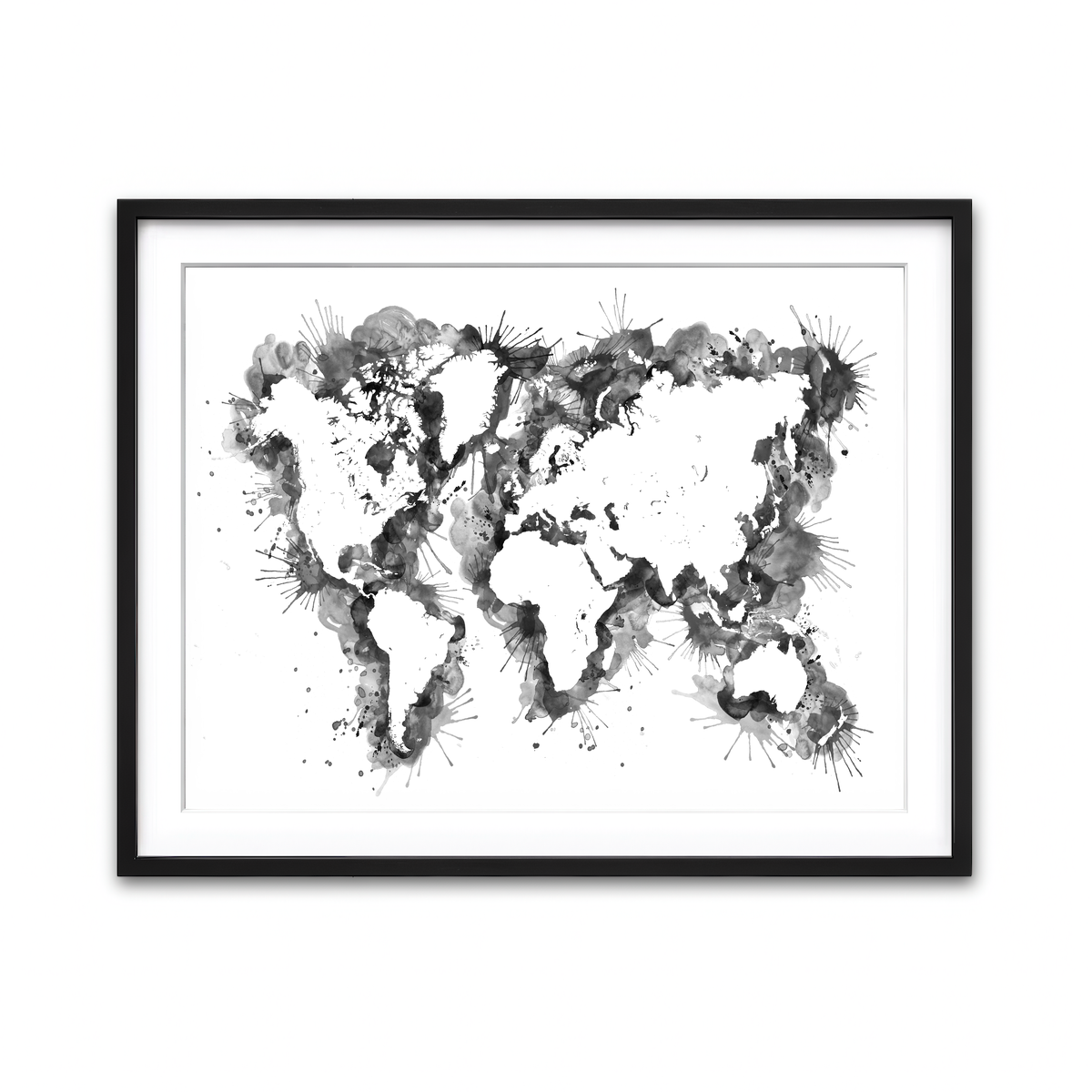 Framed Print 4x3 Black