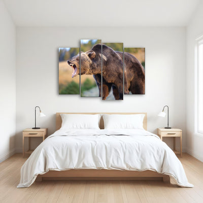 AUTO-MOCKUP ROOM | Grizzly Bear Growling